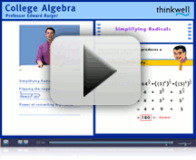 College Algebra Video lessons